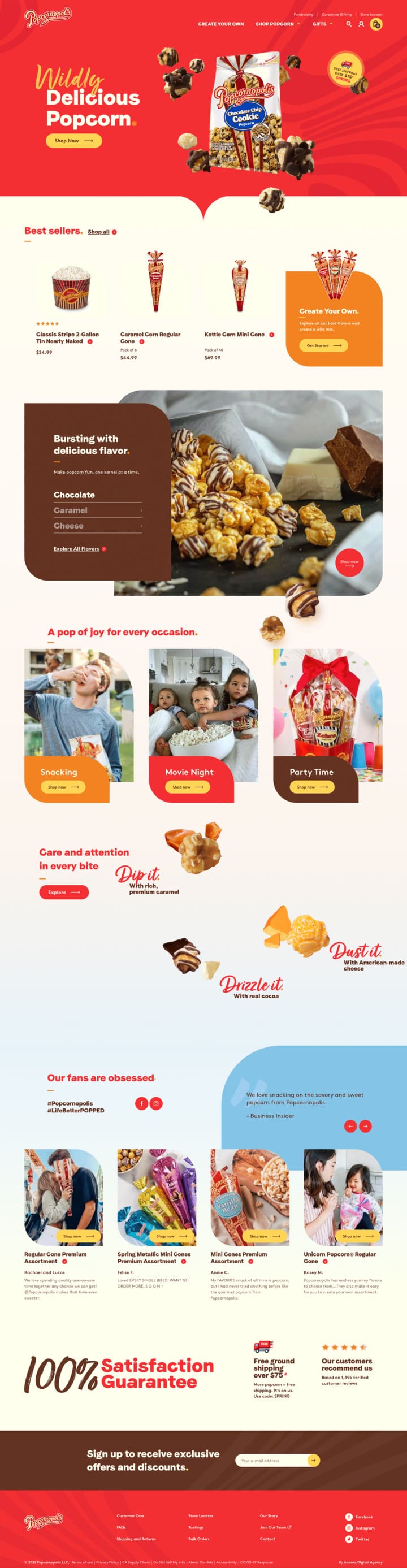 eCommerce agency web design