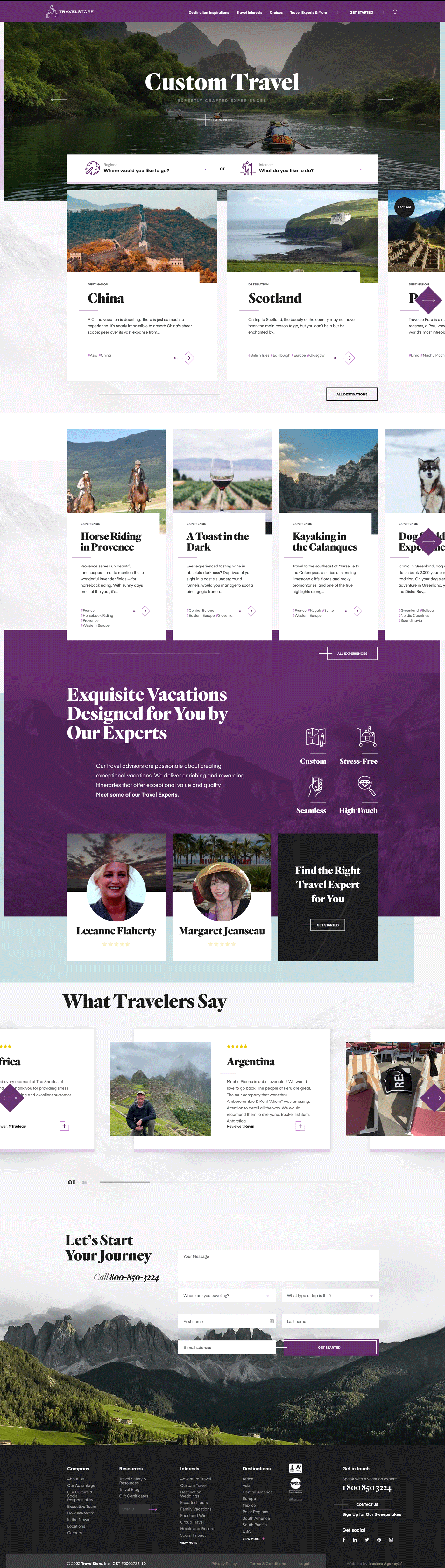 Leisure TravelStore 1398x4921